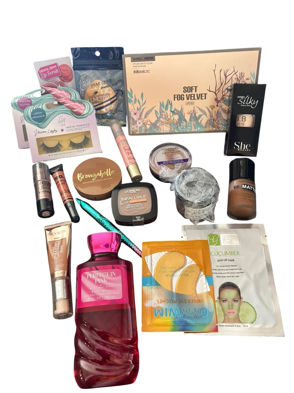 Saks Fifth Avenue Mystery Skincare and Makeup Bundle Tote - Picture 2 of 2